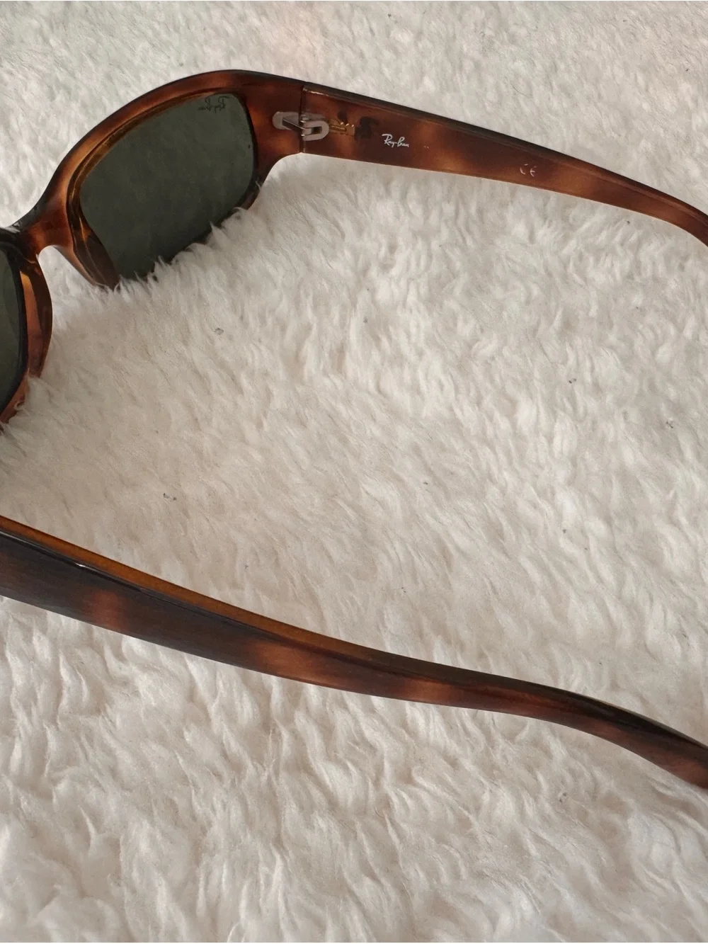 Ray-Ban Brown Tortoiseshell Women's Rectangle Sunglasses
